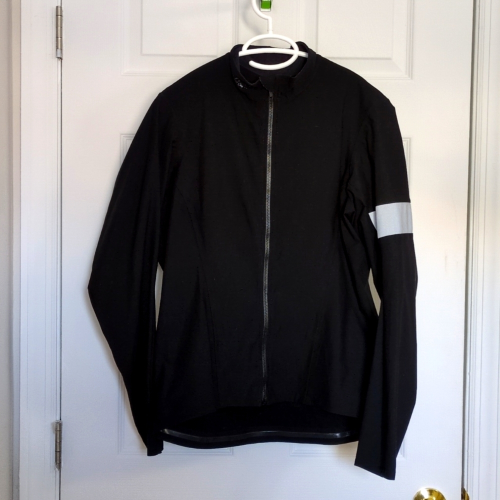 Rapha Women's Souplesse Long Sleeve Shadow Jersey - Black - X-large